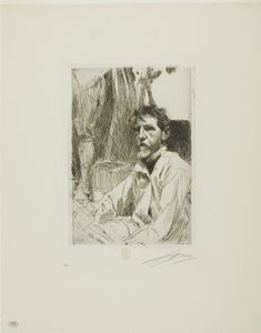 August Saint Gaudens I by Anders Leonard Zorn