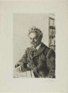 August Strindberg by Anders Leonard Zorn