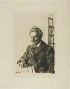 August Strindberg by Anders Leonard Zorn