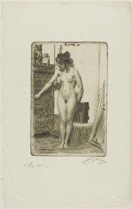 Before the Stove by Anders Leonard Zorn