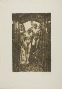 Cabin by Anders Leonard Zorn