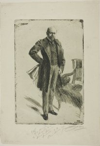 Colonel Lamont I (Whole length) by Anders Leonard Zorn