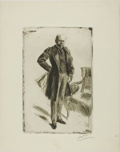 Colonel Lamont I (Whole length) by Anders Leonard Zorn
