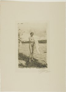 Dal River by Anders Leonard Zorn