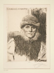 Dalecarlian Peasant by Anders Leonard Zorn