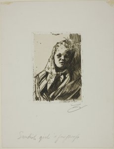 Dalecarlian Peasant Woman by Anders Leonard Zorn
