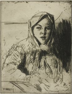 Emma, Girl from Mora by Anders Leonard Zorn