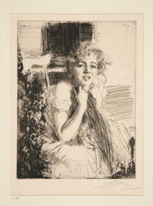 Emma Rasmussen by Anders Leonard Zorn