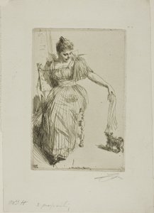 Gerda Hagborg II by Anders Leonard Zorn