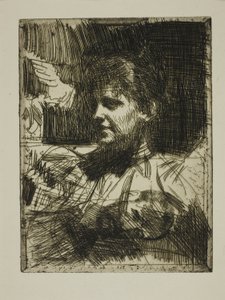 Gerda Hagborg I (To Please) by Anders Leonard Zorn