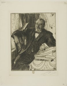 Grover Cleveland II by Anders Leonard Zorn