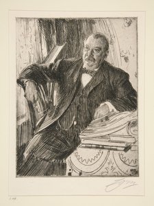 Grover Cleveland II by Anders Zorn
