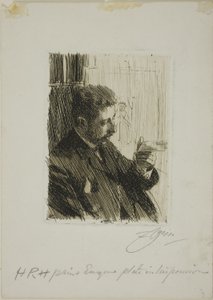 H. R. H. Prince Eugen of Sweden by Anders Leonard Zorn