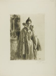 H. R. H. Princess Ingeborg of Sweden II by Anders Leonard Zorn