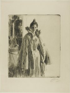 H. R. H. Princess Ingeborg of Sweden II by Anders Leonard Zorn