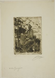 In the Open Air by Anders Leonard Zorn