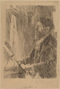 J.B. Faure by Anders Leonard Zorn
