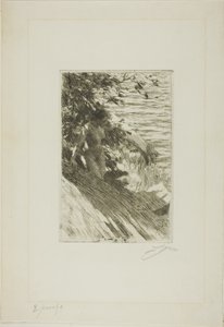 The Great Bather by Anders Leonard Zorn