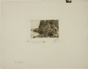 The Little Bather by Anders Leonard Zorn