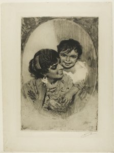 Maternal Delight III by Anders Leonard Zorn
