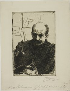 Max Liebermann by Anders Leonard Zorn