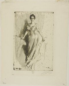 Miss Lurman by Anders Leonard Zorn