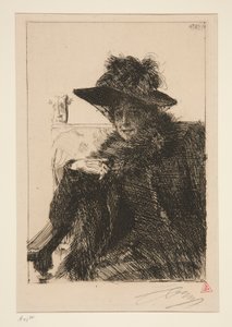 Mme. Armand Dayot by Anders Leonard Zorn