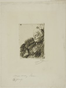 Mme Georges May II by Anders Leonard Zorn