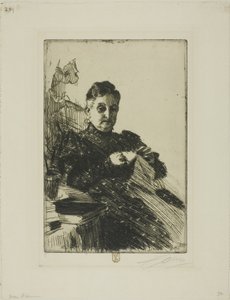 Mme Lamm II by Anders Leonard Zorn