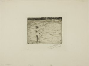 Mother Bathing by Anders Leonard Zorn