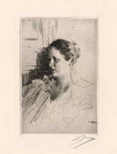 Mrs. Nagel by Anders Leonard Zorn