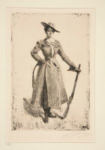 Mrs. Thompson Seton by Anders Leonard Zorn