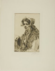 Nåskulla by Anders Leonard Zorn