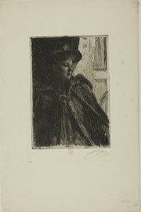 Olga Bratt by Anders Leonard Zorn