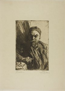 Paul Verlaine II by Anders Leonard Zorn