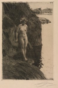 Precipice by Anders Leonard Zorn