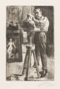 Prince Paul Troubetzkoy I by Anders Zorn