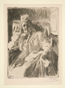 Queen Sophia by Anders Leonard Zorn