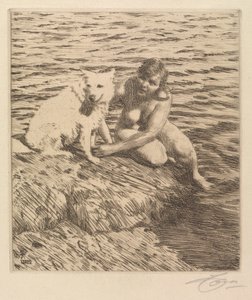 Sappho by Anders Leonard Zorn