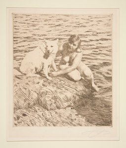 Sappho by Anders Leonard Zorn
