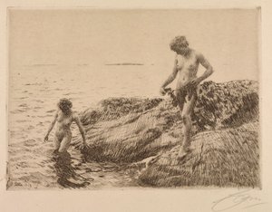 Seaward Skerries by Anders Leonard Zorn