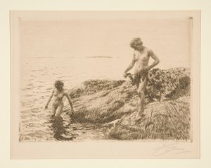 Seaward Skerries by Anders Leonard Zorn