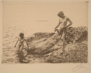 Seaward Skerries by Anders Zorn