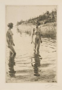 Shallow Water by Anders Zorn