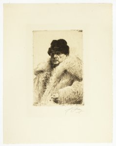 Self-Portrait 1916 by Anders Leonard Zorn