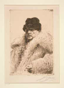 Self-Portrait 1916 by Anders Leonard Zorn