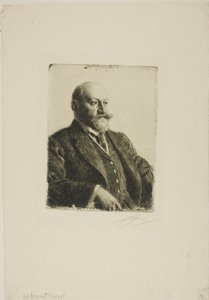 Sir Ernest Cassel by Anders Leonard Zorn