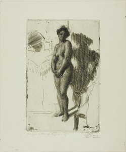 Standing Black by Anders Leonard Zorn