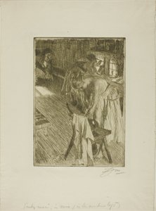 Sunday Morning by Anders Leonard Zorn