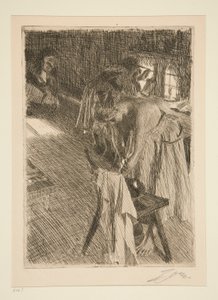Sunday Morning by Anders Leonard Zorn